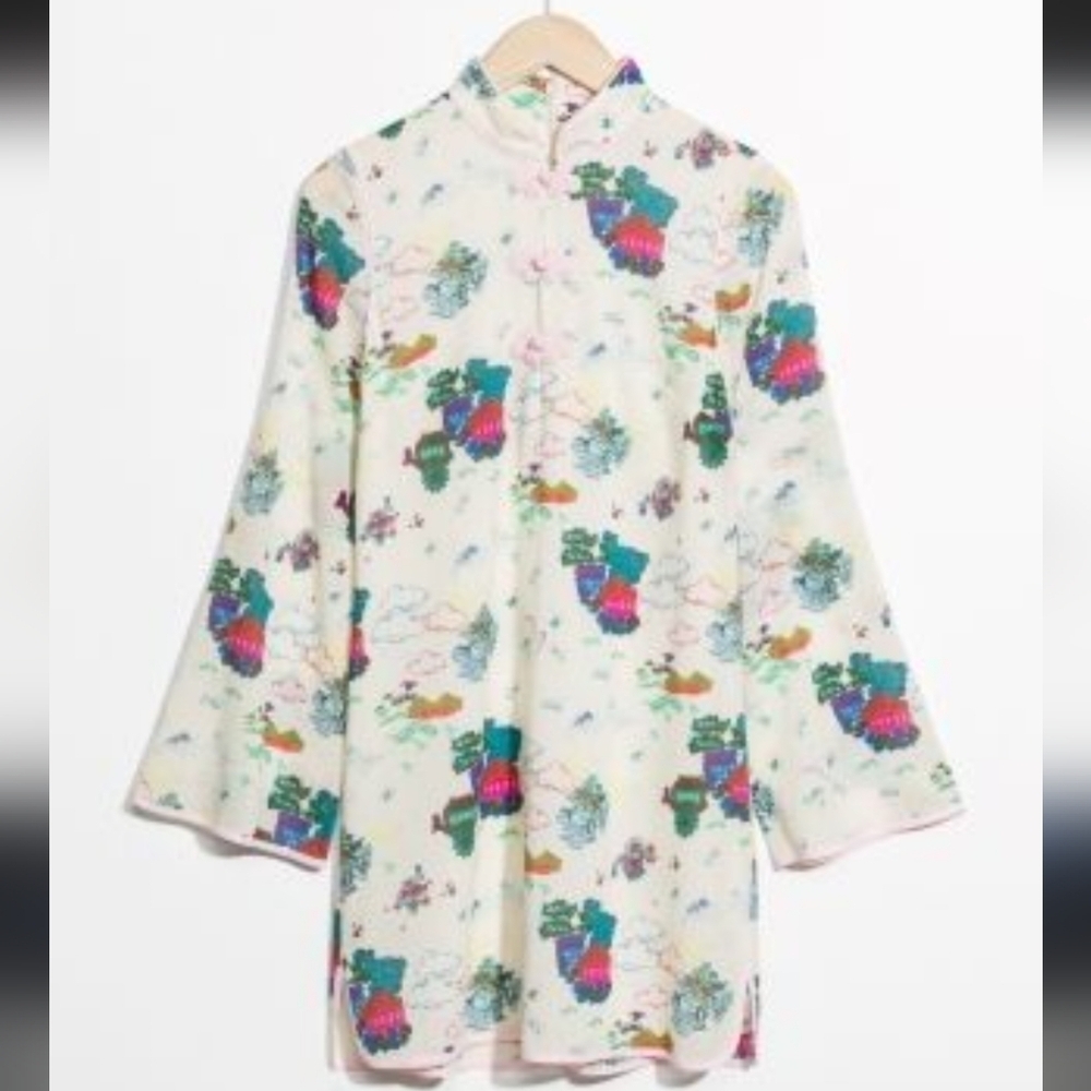 & Other Stories Multicolor Floral Dress